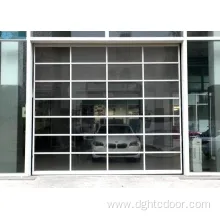 Transparent Polycarbonate Glass Panel Overhead Garage Doors